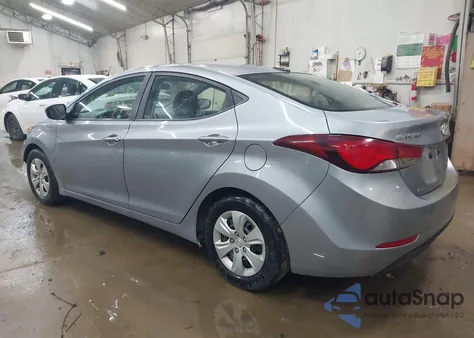 2016 Hyundai Elantra Se из США, поврежденный, VIN 5NPDH4AE3GH779838
